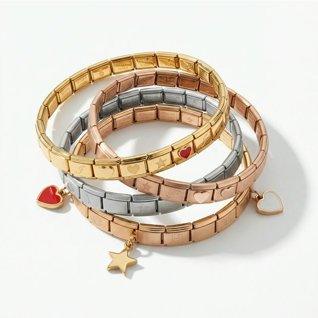 Pulseira Italiana Charms Personalizada